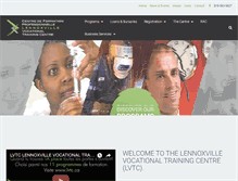 Tablet Screenshot of lvtc.ca